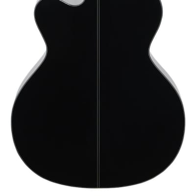 Takamine GB-30CE Acoustic Electric Bass Black image 6