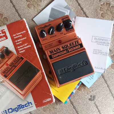 （美品） Digitech MAIN SQUEEZE コンプレッサー/サステナー Kanda Shokai Corporation [ DigiTech ]
