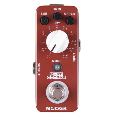 Mooer Pure Octave Polyphonic Pedal True Bypass New image 1