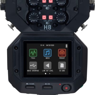 Zoom H8 8-Input / 12-Track Portable Handy Recorder System w/ Touchscreen image 1