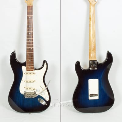 G&L Legacy USA Trans Blue Vintage 1998 With Case @ LA Guitar Sales image 2