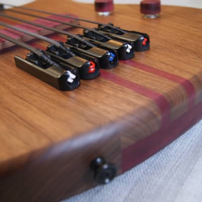 Handcrafted 5 string fretless bass. Superb tone and build quality. Made in the UK. image 13