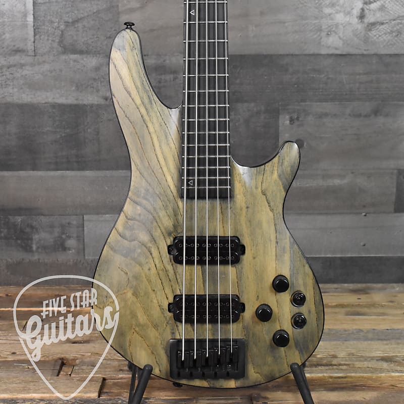 Pre-Owned Schecter CS -5 Apocalypse 5-String Bass | Reverb
