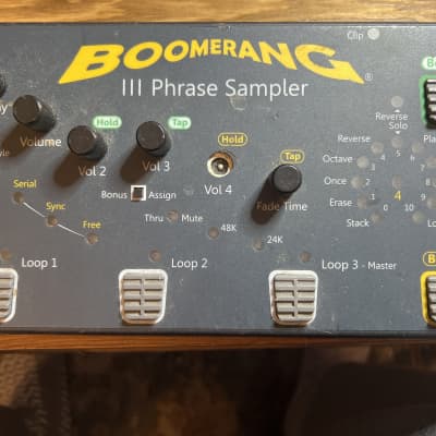 Reverb.com listing, price, conditions, and images for boomerang-iii-phrase-sampler