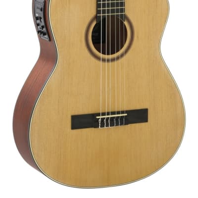 Strinberg Classical Acoustic-Electric Guitar - Natural Satin - Gigbag included - A very nice guitar! image 1