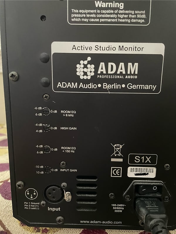 ADAM Audio S1X Active Nearfield Monitors (Pair) | Reverb
