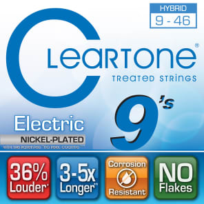 Cleartone 9419 Hybrid Coated Electric Guitar Strings - Light (9-46)