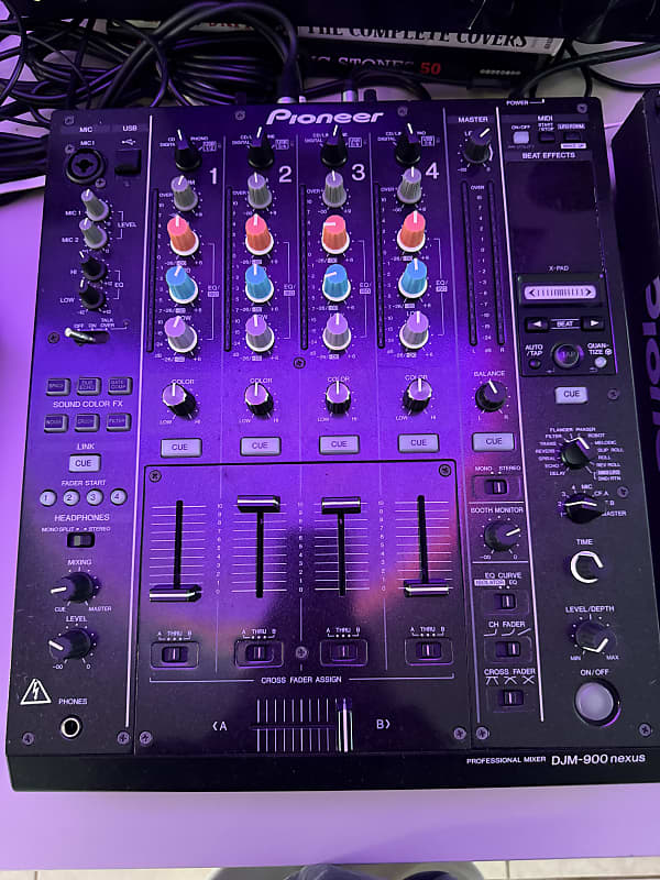 Pioneer DJM-900NXS Nexus 4-Channel DJ Mixer with Effects | Reverb