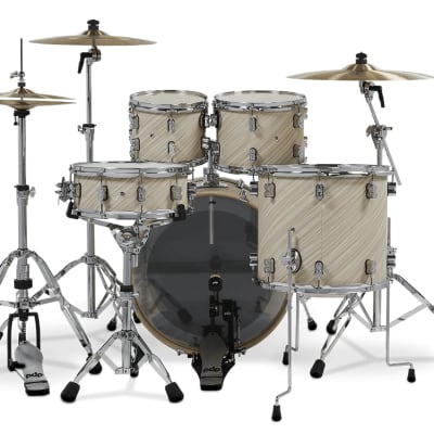 PDP Concept Maple 5-Piece Shell Pack PDCM2215TI - Twisted Ivory image 2