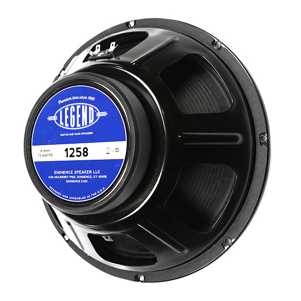 Eminence Legend 1258 75w 12" 8 Ohm Replacement Speaker image 1