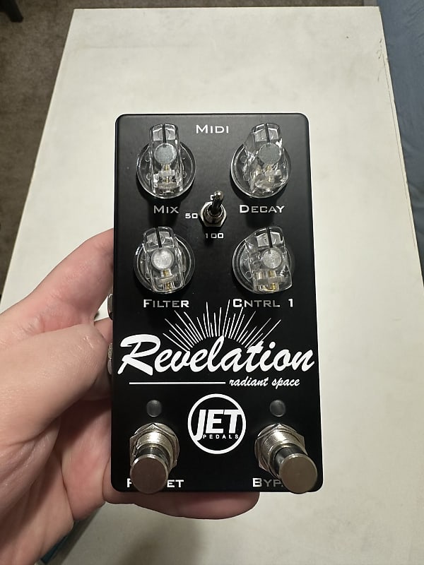 Jet Pedals Revelation V2 2018 Black Reverb
