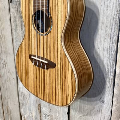 New Luna High Tide Zebrawood Concert Ukulele, Help Support Small Business & Buy It Here , Thanks ! image 4