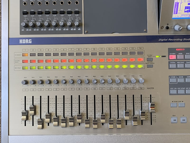 ☆KORG D16XD DIGITAL RECORDING STUDIO HDD 40GB CD-R DRIVE