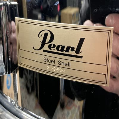 Pearl New Out of Box, 14x6.5" Steel Shell Snare Drum (#1) - Chrome image 4