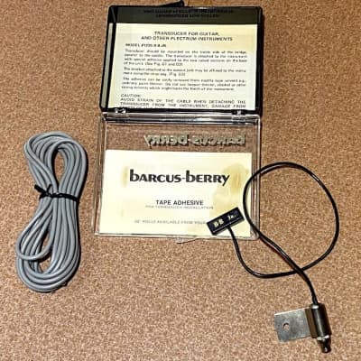 Barcus-Berry Vintage B-B JR.  BB JR Acoustic Pickup NOS Never installed, Unused image 1