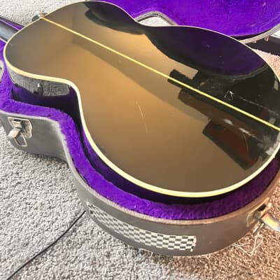 1996 Gibson Everly Brothers J-180 Ebony image 7