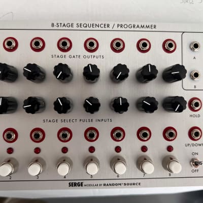 Random*Source Serge Serge 8-Stage Sequencer & Programmer Special Edition Module With 4U Pushbuttons image 1