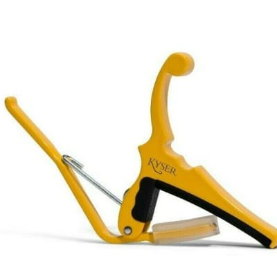 Fender x Kyser Electric Guitar Capo, Butterscotch Blonde KGEFBBA image 2