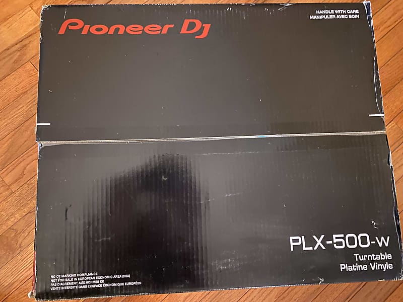 Pioneer PLX-500-W Direct Drive DJ Turntable 2010s - White