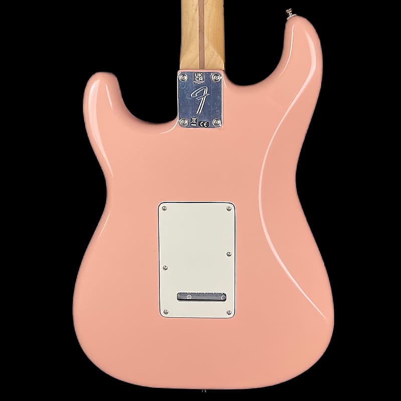 Fender Player Stratocaster Shell Pink MN Tortoise Pickguard Limited Edition  Electric Guitar