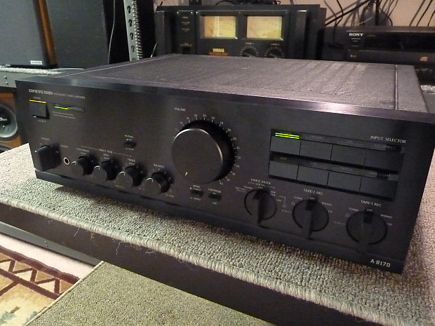 Onkyo Integra A-8170 - Big Power Integrated Amp - 80 X 2 RMS Onkyo Integra A-8170 - Big Power Integrated Amp - 80 X 2 RMS