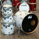 Used DW Collector's Series 4-Piece Shell Pack 10/12/15/22 (White Marine Pearl)