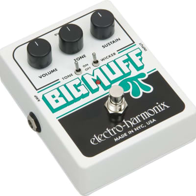 Electro-Harmonix Big Muff Pi with Tone Wicker Distortion Guitar Effects Pedal image 1