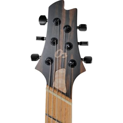 2023 O3 Guitars Xenon Blue Carve Top image 8