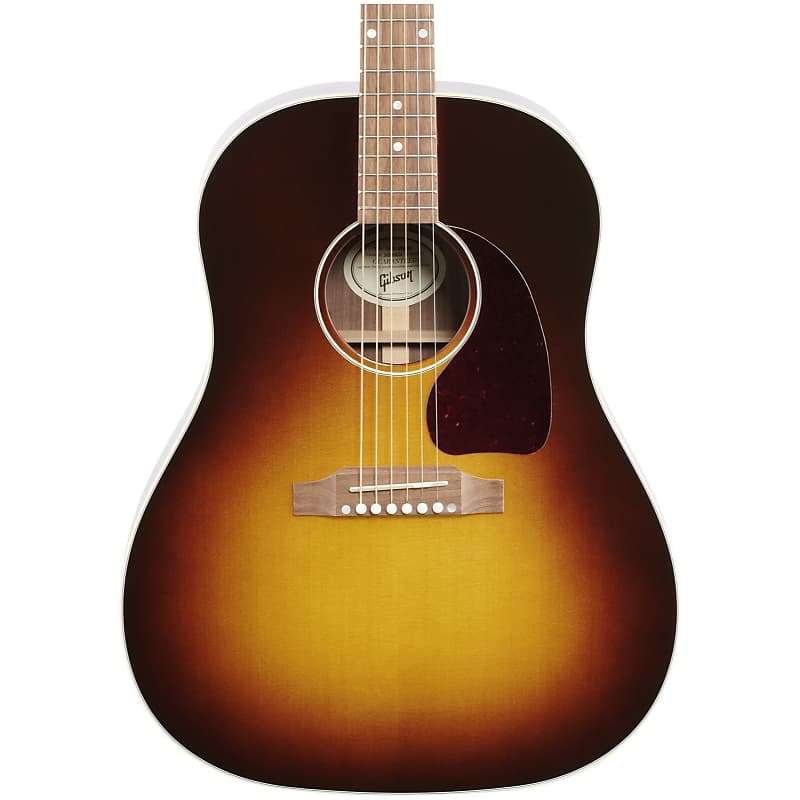 Gibson J-45 Studio Walnut Acoustic-Electric Guitar (with Case), Walnut Burst image 1