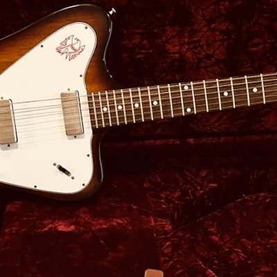 Gibson Custom Shop '65 Non-Reverse Firebird V Reissue with Maestro Vibrola 2021 - Present - Vintage Sunburst VOS image 3