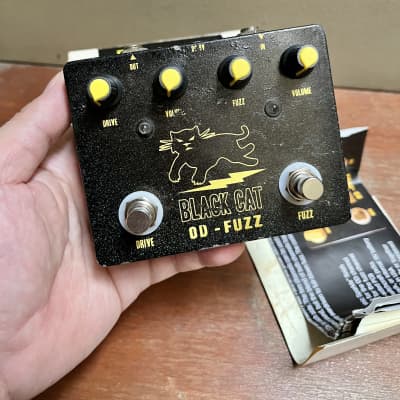 Reverb.com listing, price, conditions, and images for black-cat-pedals-od-fuzz