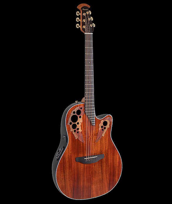 Ovation CE44P-FKOA Celebrity Elite Plus Mid Cutaway Electric