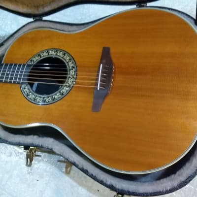 Vintage US made Ovation 1121-4 Balladeer Artist acoustic guitar