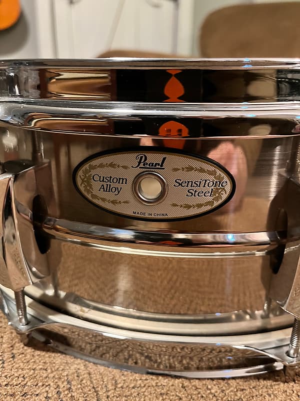 Pearl Sensitone Snare SS1455S/C, 14x5,5, Steel favorable buying at our  shop
