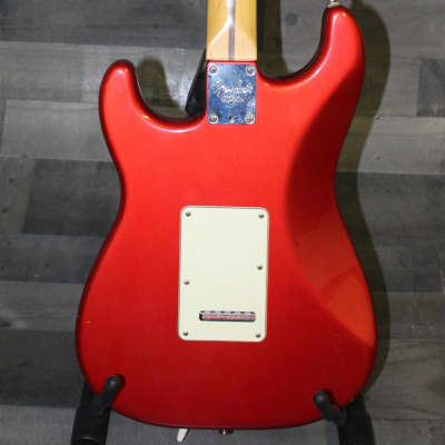 Fender Stratocaster 2002 Candy Apple red with Original Case image 4