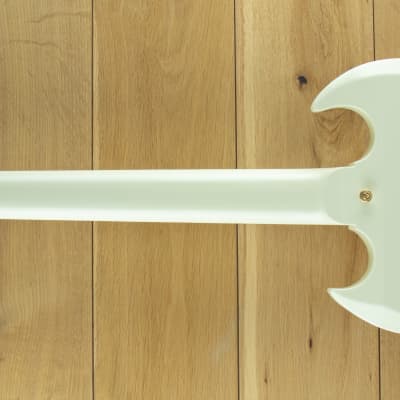 Gibson 1963 Les Paul SG Custom Reissue Maestro Vibrola Classic White 406983 image 2