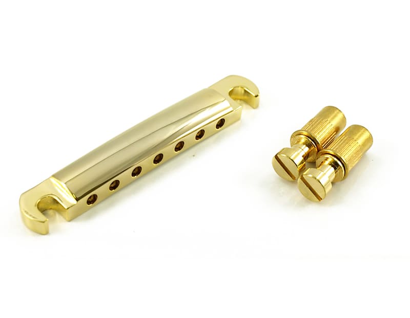 7String Guitar Stop Tailpiece GOLD Reverb