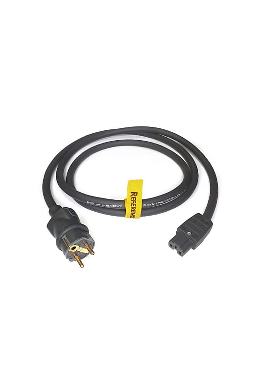 REFERENCE Electric Series - RLNEX3.4-BK-SPINA/VDE-2 - RL-NEX Cavo di Alimentazione - Black 2m image 1