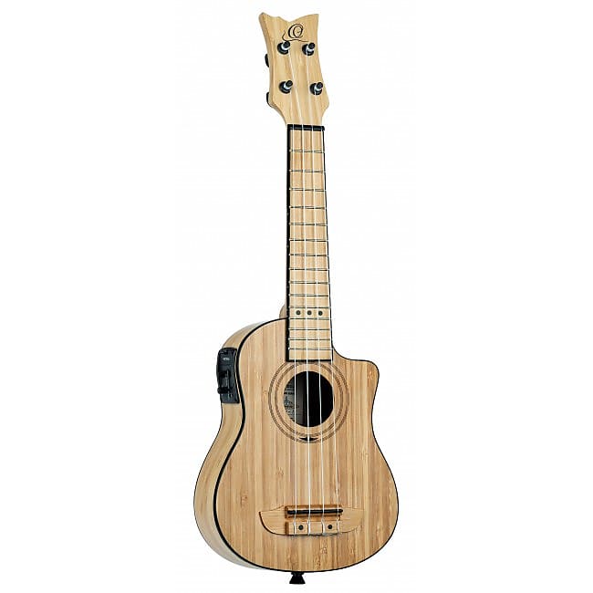 ORTEGA RUNAB-SO Bamboo Sopran Akustik-Ukulele, natural image 1