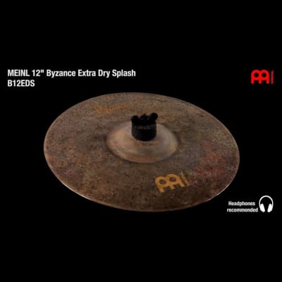 Meinl Byzance Extra Dry Splash Cymbal 12 image 2