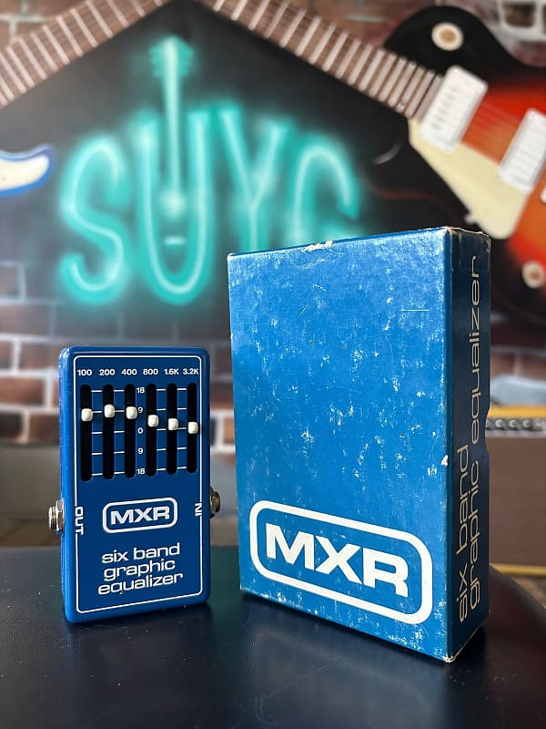 MXR Six Band Graphic Equalizer Guitar Effects Pedal | Reverb