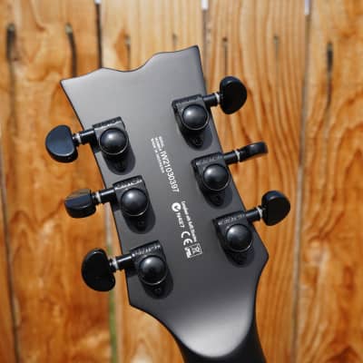 Dean Thoroughbred Select Fluence Black Satin 6-String Electric Guitar image 6