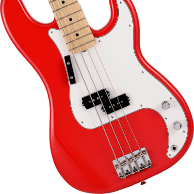USED Fender - Made in Japan Limited Edition International Color Series - Precision Bass® Guitar - Maple Fingerboard - Morocco Red - w/ Gig Bag