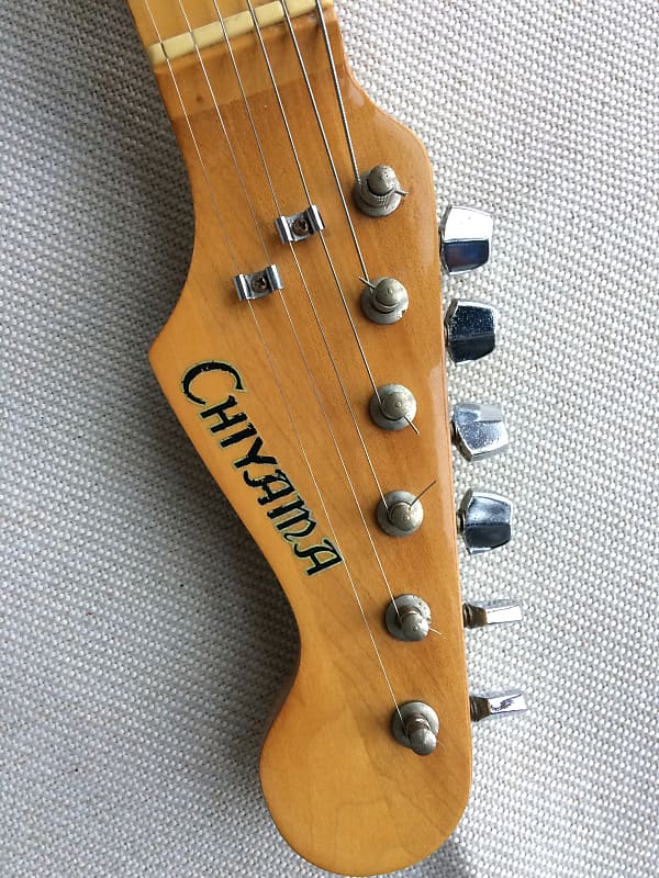 CHIYAMA ギター Chiyama Stratocaster 1980's Aztec Gold | Reverb