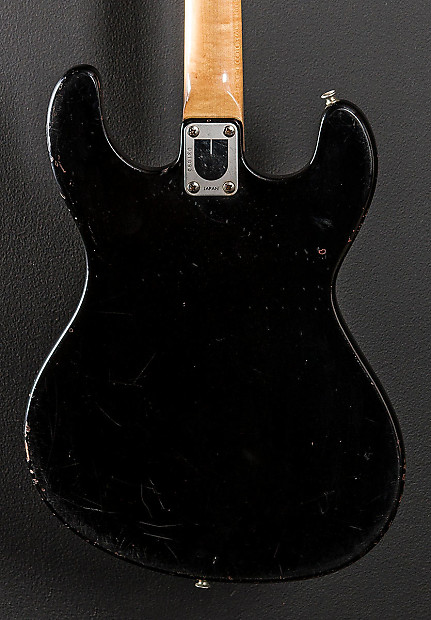 Late 1970s Univox Hi Flier Phase 4 in Black Killer Mosrite Late 1970s Univox Hi Flier Phase 4 in Black Killer Mosrite
