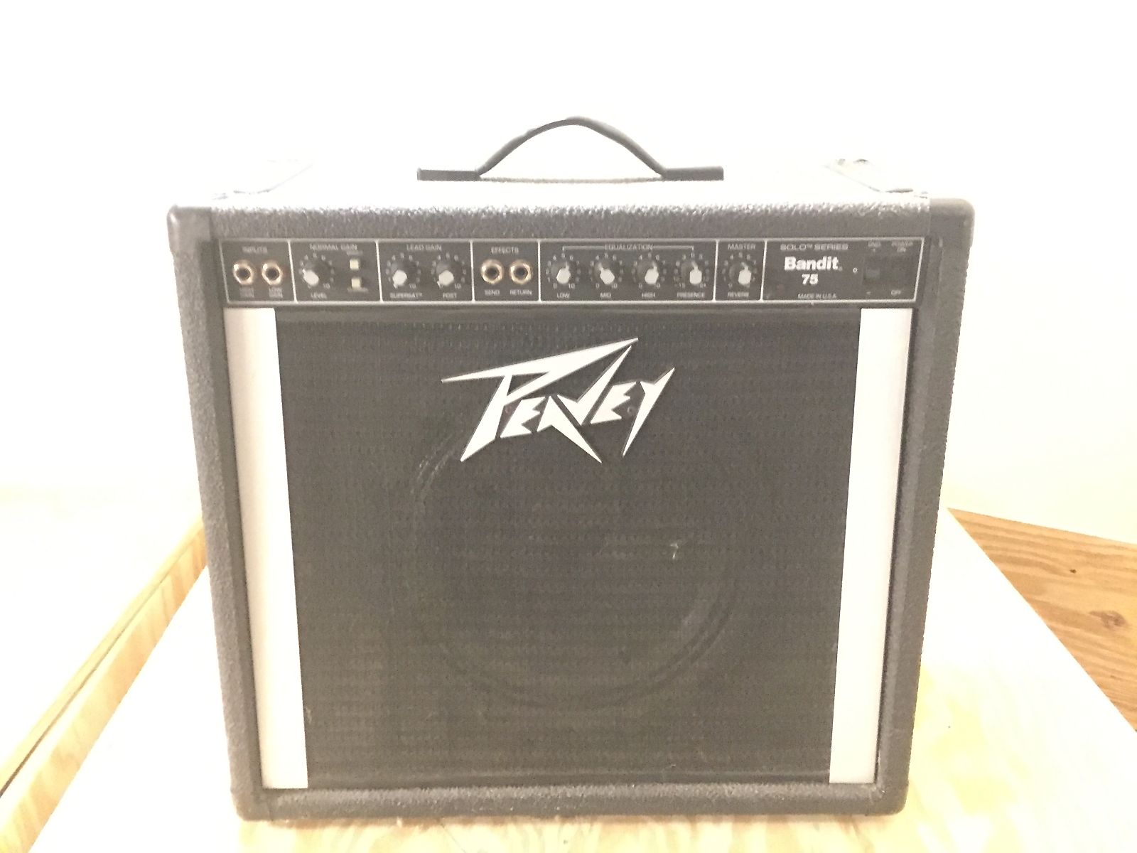 Peavey Bandit 75 Solo Series 75Watt 1x12 Guitar Combo Reverb