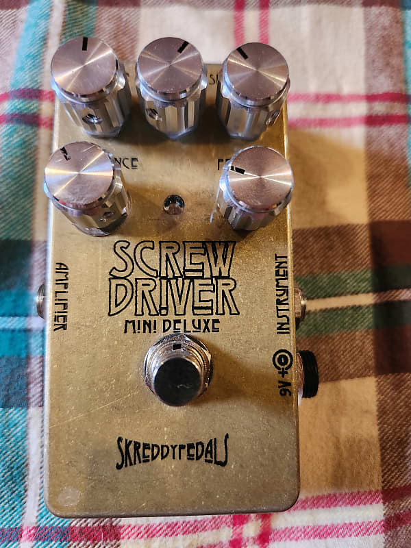 Skreddy Screw Driver Mini Deluxe 2013 Gold Reverb Canada