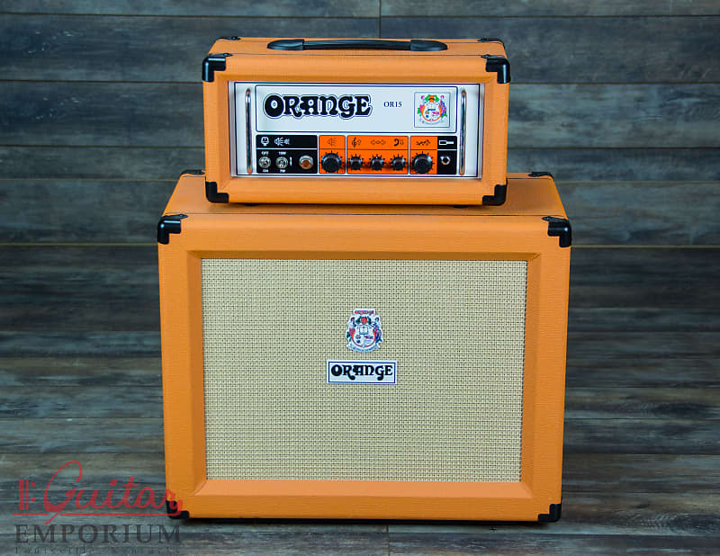 Orange OR15 Head & 112 Cabinet OR-15 tube valve amp 1x12 | Reverb