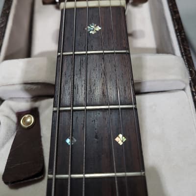 E A Foley OM Custom Adirondak Red Spruce Top Acoustic Guitar image 7
