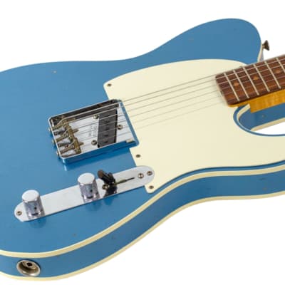 2018 Fender Custom Shop '59 Esquire Custom Journeyman Lake Placid Blue image 2